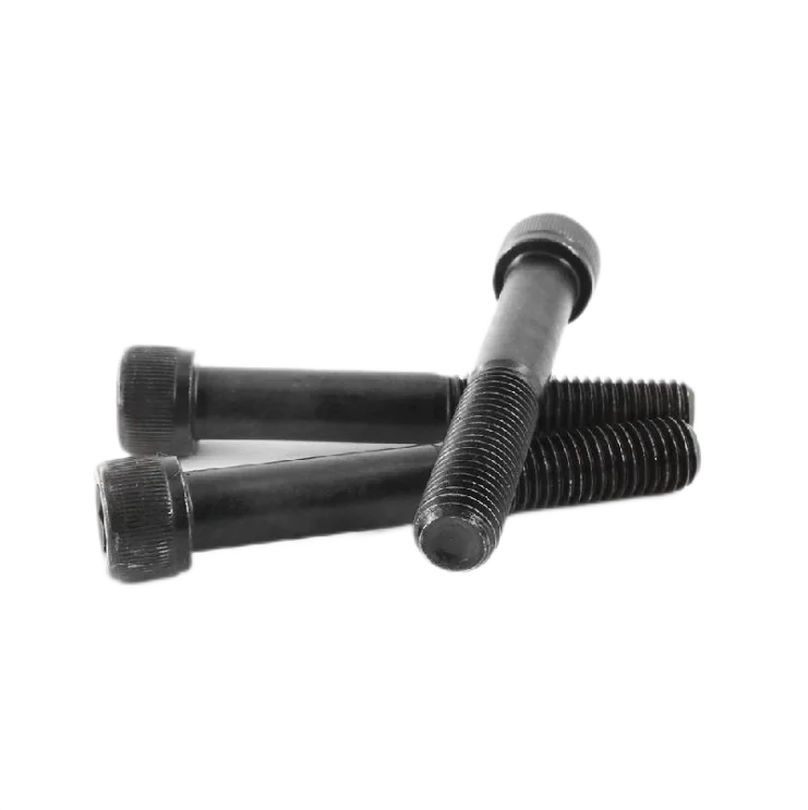 black oxide hardened steel grade 12.9 din 912 hexagon socket bolt