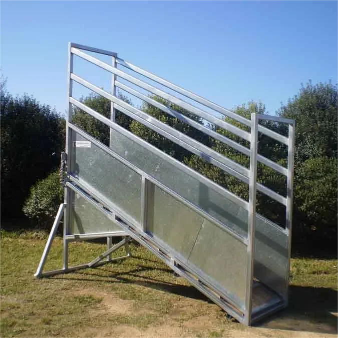 Лидер продаж низкая цена 2 1x1 8 м сверхмощный погрузочный пандус для крупного рогатого скота