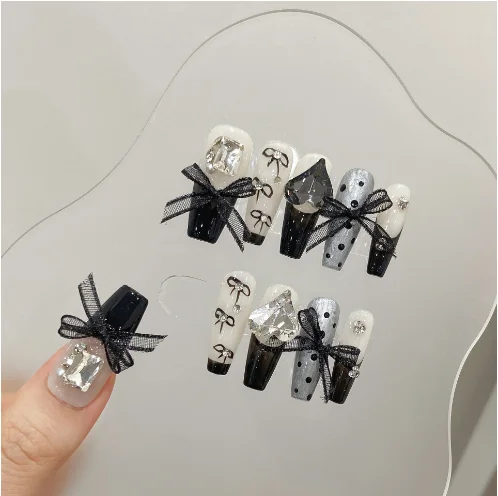 2024 new handmade wearable nail,  nail stickers, phototherapy beauty makeup