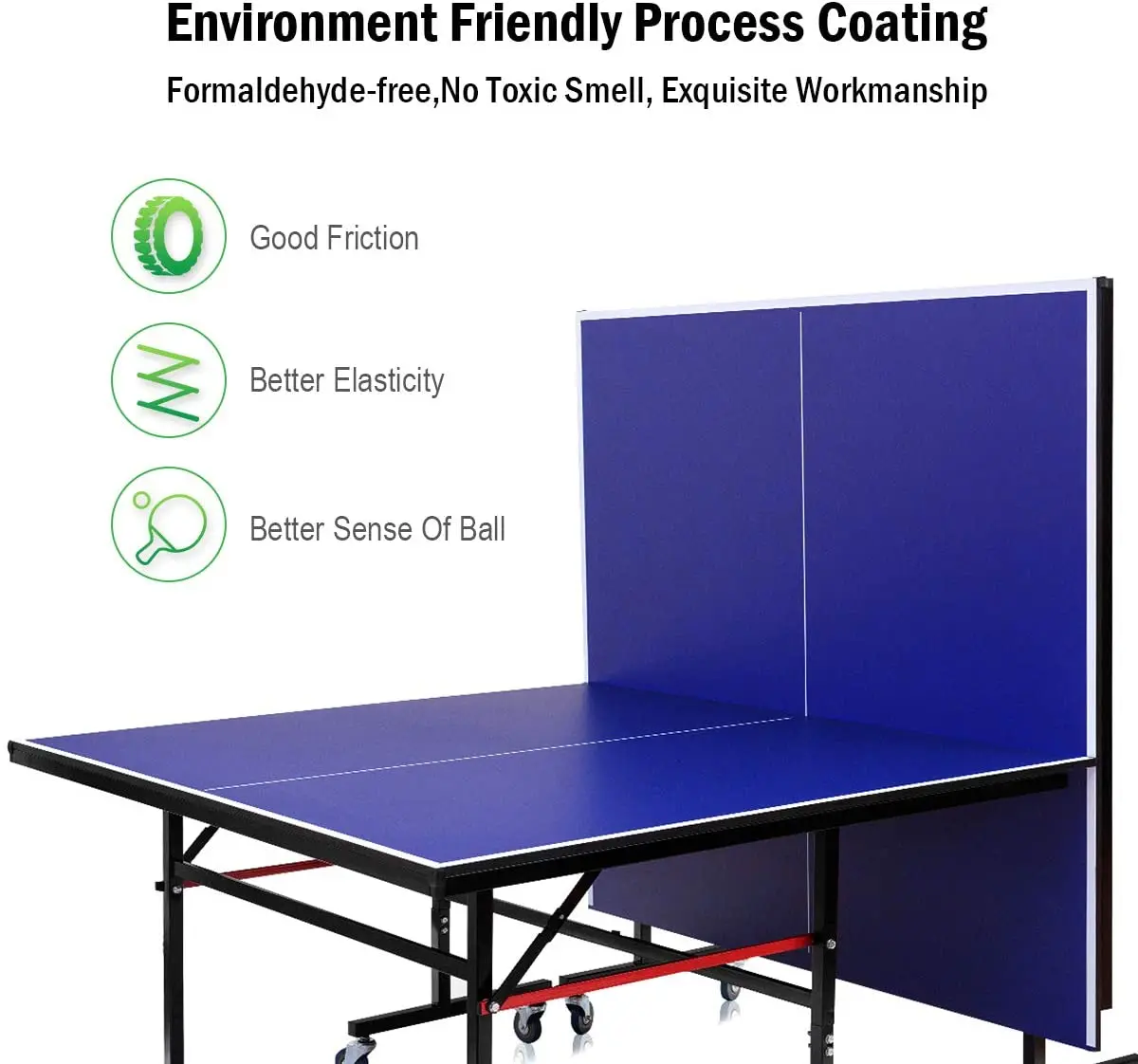 Best Seller Cheap Price Indoor Table Tennis Table With Removable Casters