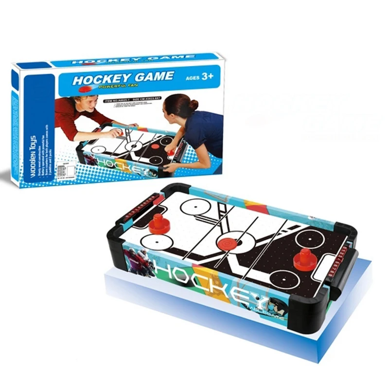 Fun Indoor Two-person Interaction Ice Hockey Game for Kids Boys and Girls Product Size: 43x24x8.5 CM