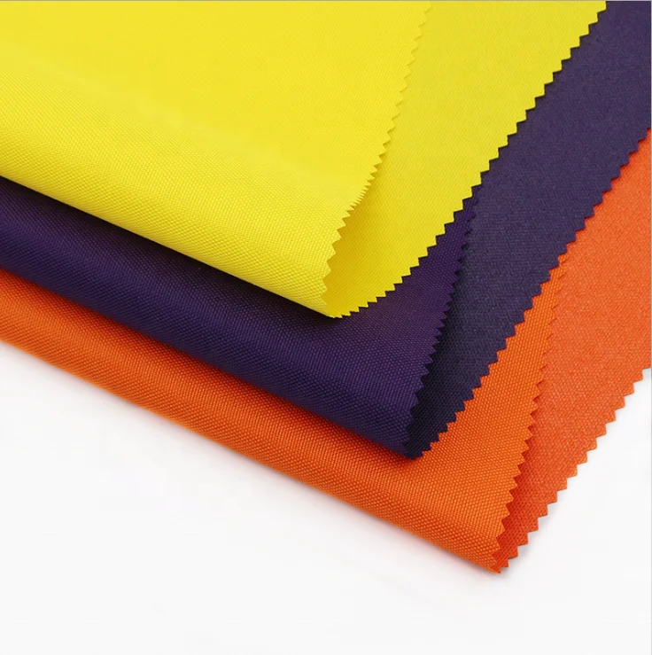 water resistant PU coated 600D 100% polyester oxford fabric bag fabric