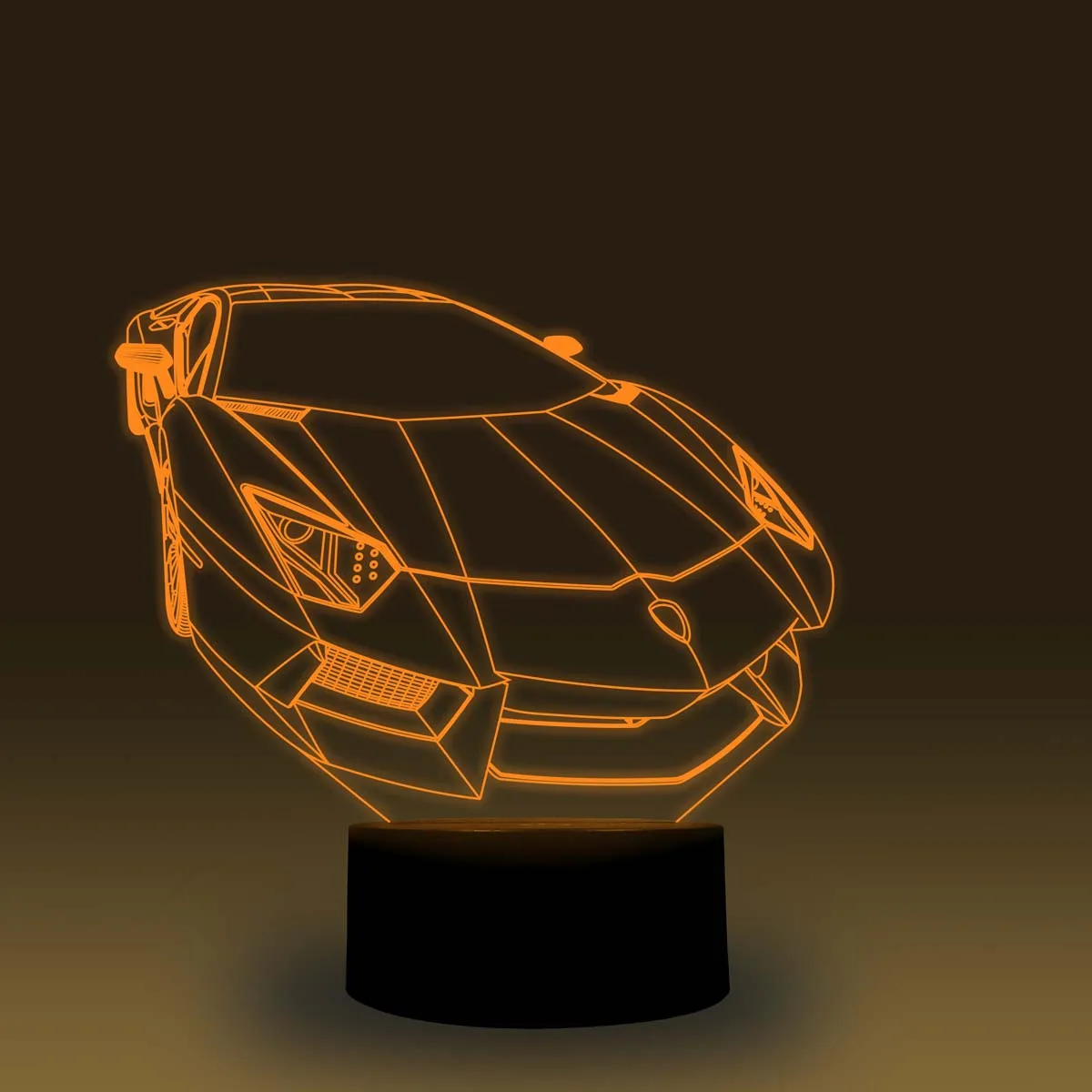 Creative Gifts Multicolor Kids Bedroom Table Lamp Illusion 3D LED Lamp Car Styling Acrylic Customize Night Lights