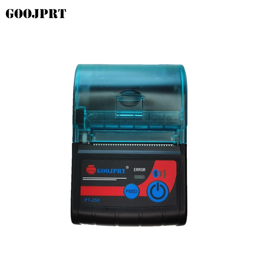 High Quality Receipt Android Blue Tooth Usb Interface 58mm Mobile Mini Size Label Sticker Portable Pt250 Color Photo Printer
