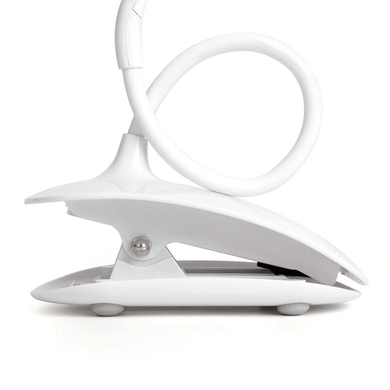 Modern Portable Wireless Battery USB Study LED Kid Bedside Night Reading Mini Clip Desk Lamp