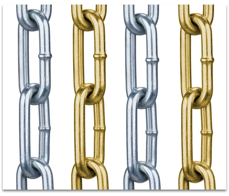 Manufacture Ordinary Din 766 763 Heavy Duty Steel Link Chain Welded Long Short Zinc Plated Chain