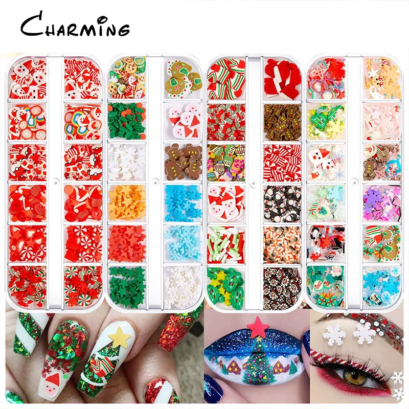 High quality polymer clay fruit slice polymer clay sprinkles For Slime Earrings Charms Paste