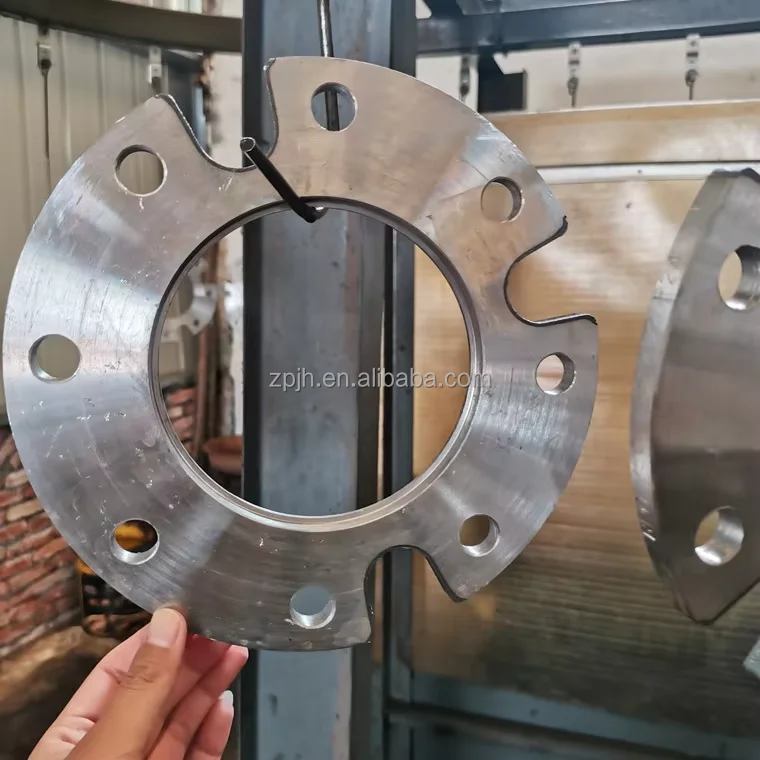 Non standard customized flange carbon steel deep well pump flat flange