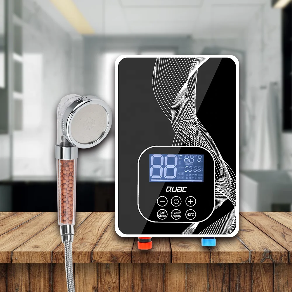 Factory Wholesale 220v Tankless Water Heater Geyser Instant Electric Shower Water Heaters