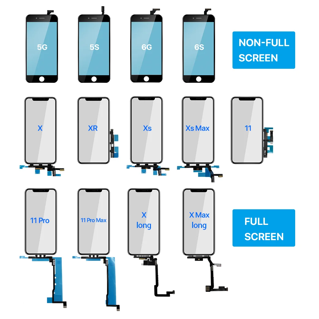 Premium Quality Mobile Oca Glass Max Cell Phone Screen Film For Iphone 6 iPhone 6s