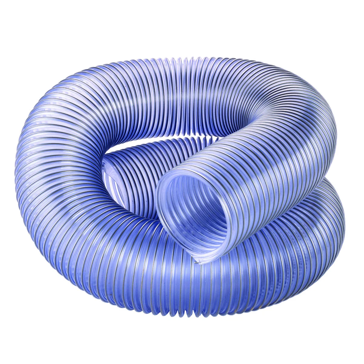 Aeration hose flexible PU TPU ducting pipe retractable air spring exhaust crimping hose