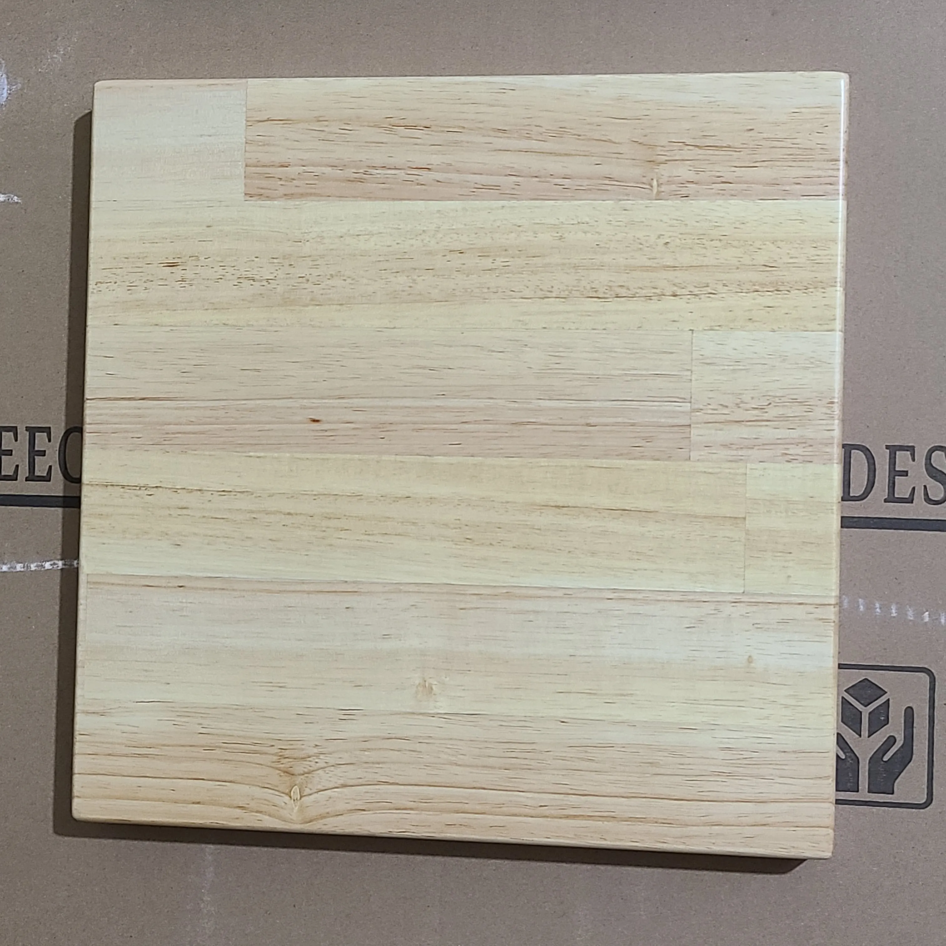 Резиновый деревянный мясной брусок, готовый 36x36x1,25 дюймов