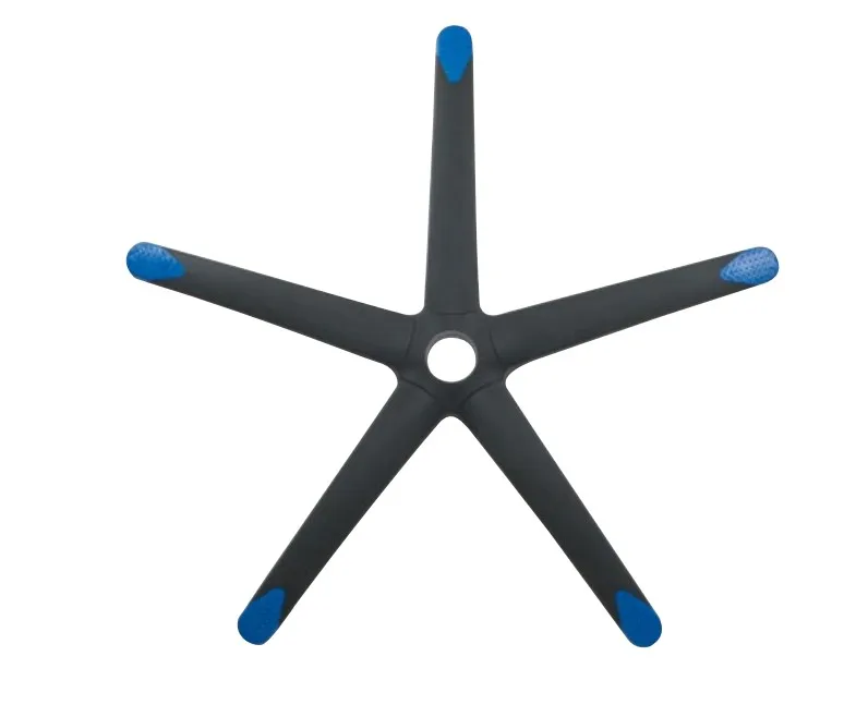 folding 5 star Legs PP Hydraulic Chair Base Aluminium Chair Base