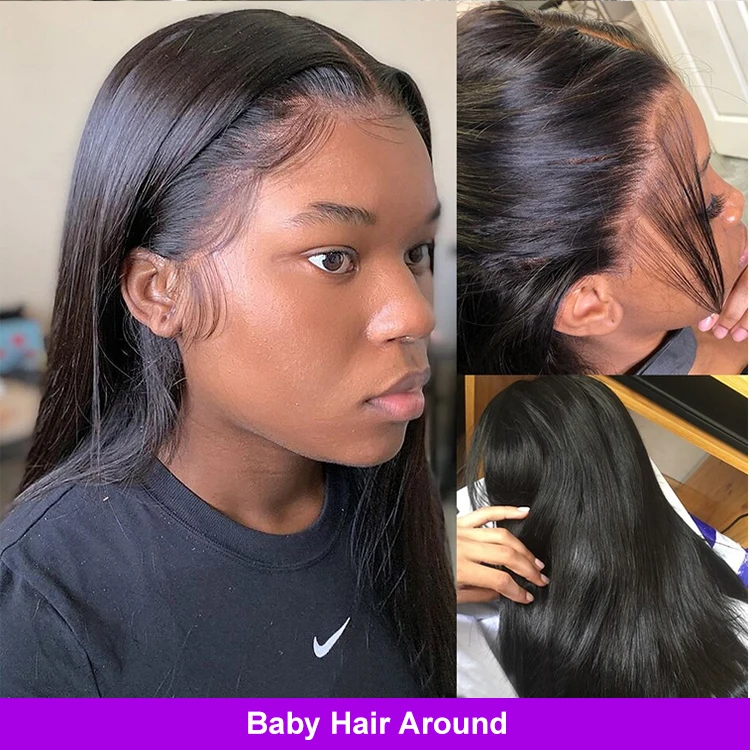 Mink Brazilian Cuticle Aligned Hair Hair Vendors Full Lace Human Hair Wig