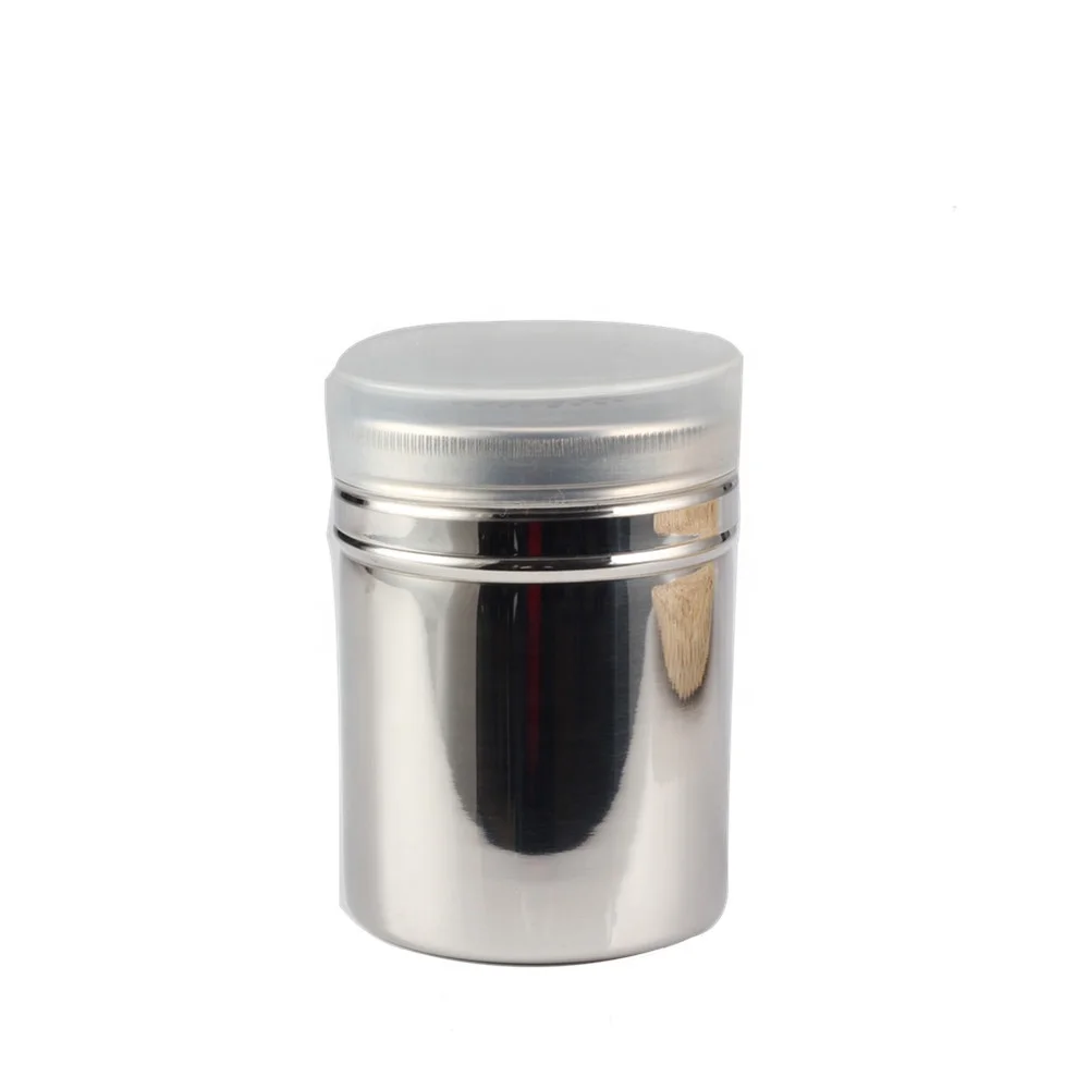 Salt and Pepper Shakers for Cooking Kitchen Baking Salt Candy, Stainless Steel Dredge Shaker