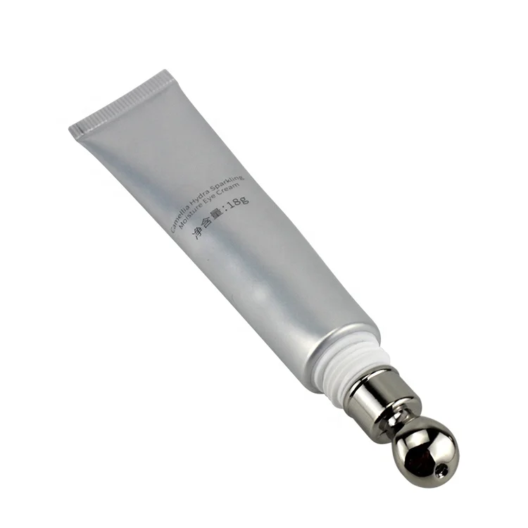 Factory customize 15ml 20ml 25ml d19 massage eye cream tube with ceramic applicator
