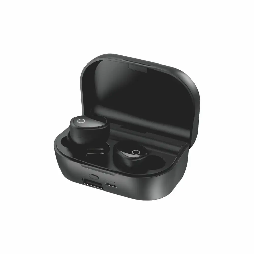 
bass earbuds with microphone charging case TWS earbuds mini wireless bluetooth earphone sports bluetooth earbuds 