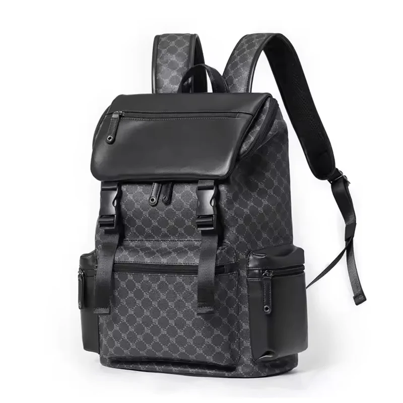 2024 Fashion Brand Backpack Leather Laptop Bag Waterproof Designer School Backpack For Women Men Travel Bags