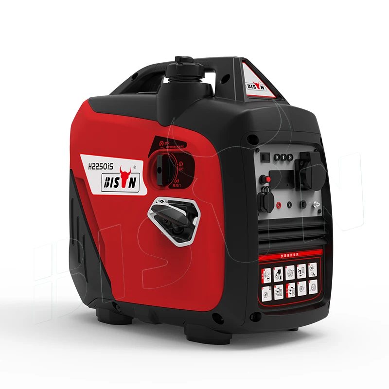 BISON 2500w  inverter generator silent gasoline generator 50hz portable generator