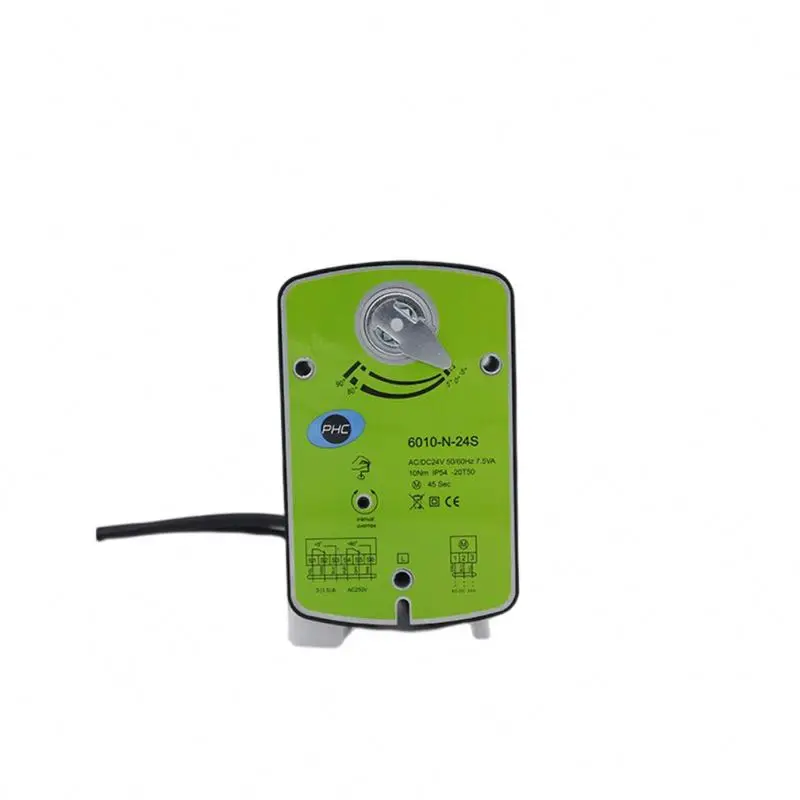 Hvac Electric Damper Running Modulating Damper Actuator Rotory Electric Actuator / Damper Actuator