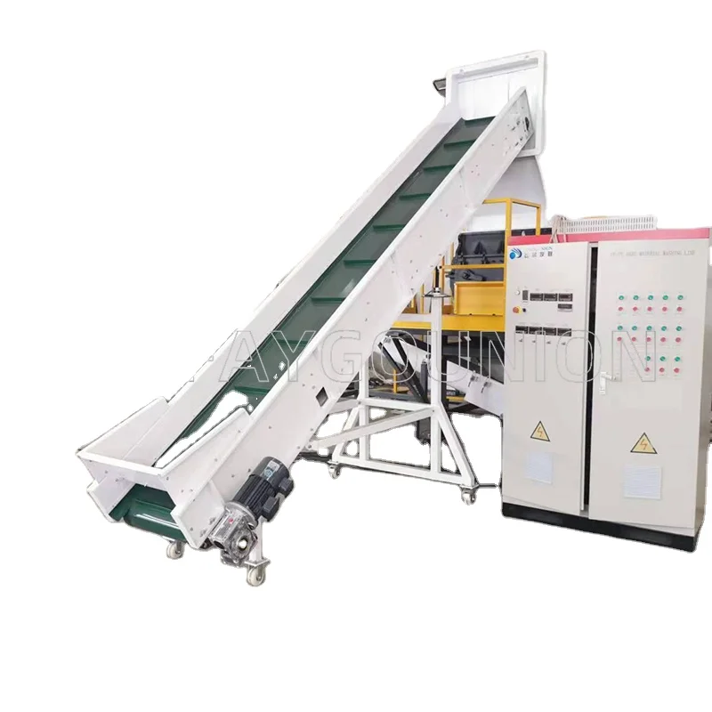 FAYGO UNION PP PE LLDPE HDPE Plastic Film Bag Crushing Washing Line Recycling Machinery  Equipment for sale