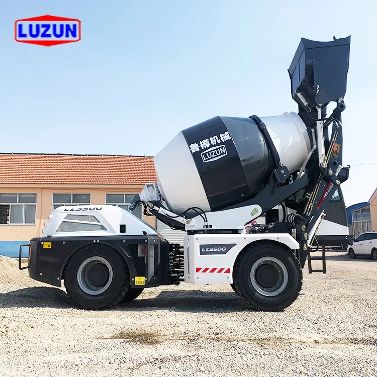 Hot Sale LZ3500R  Self Loading Concrete Mixer Truck compact self loading mobile concrete mixer truck