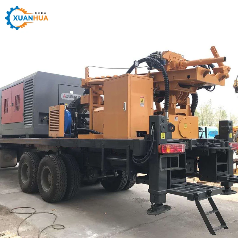 Factory Direct Sell Truck Mounted Water Drilling Rig trailer mounted drilling rig