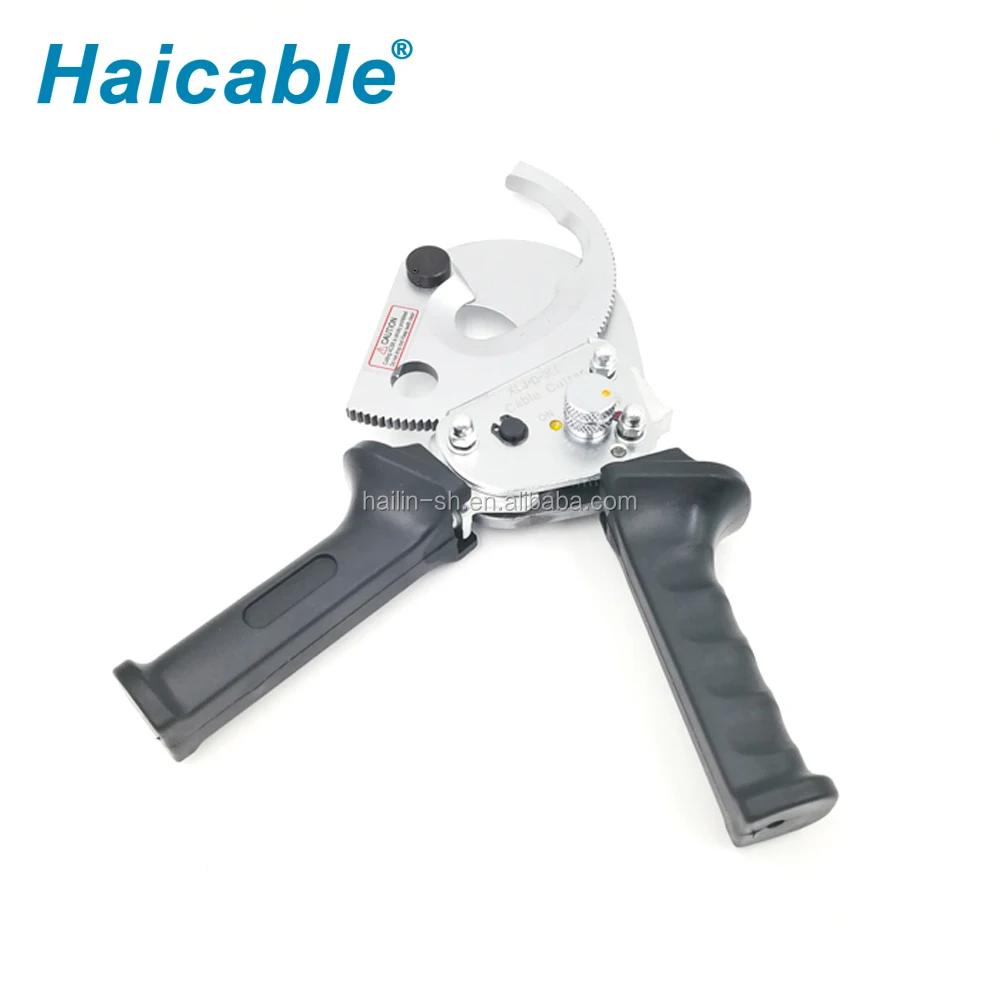 D-300 Manual Cable Cutter Ratchet High Quality Copper Scissor Wire Cutting Pliers