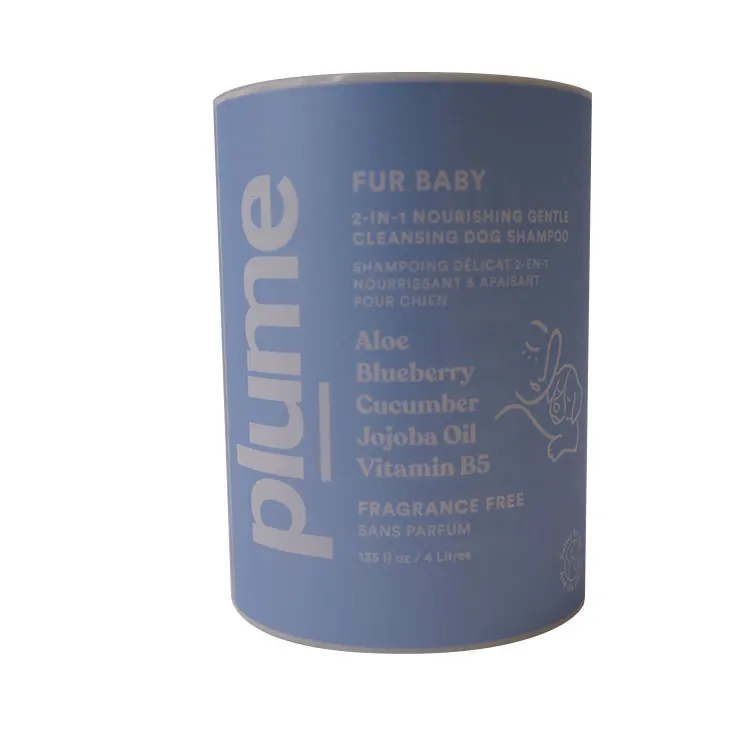 custom waterproof self adhesive soft touch label cleansing dog shampoo bottle label sticker printing