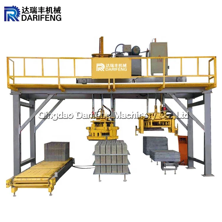 Automatic Robot machine for bundle of blocks Gantry type block cuber machine block palletizing machine