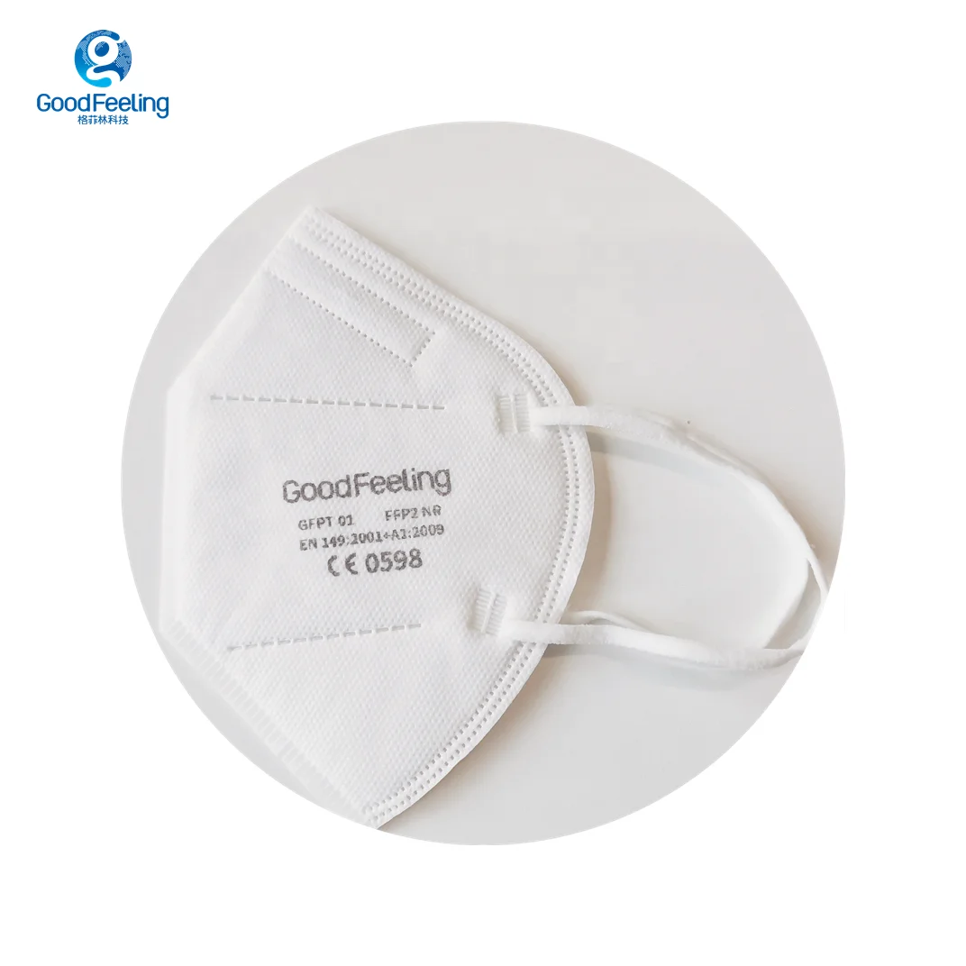 5 слоев уход за кожей лица по оптовой цене из Китая горячая Распродажа белых праздничных 5Ply Kn95 FFP2 NR фильтрации частиц Половина маска