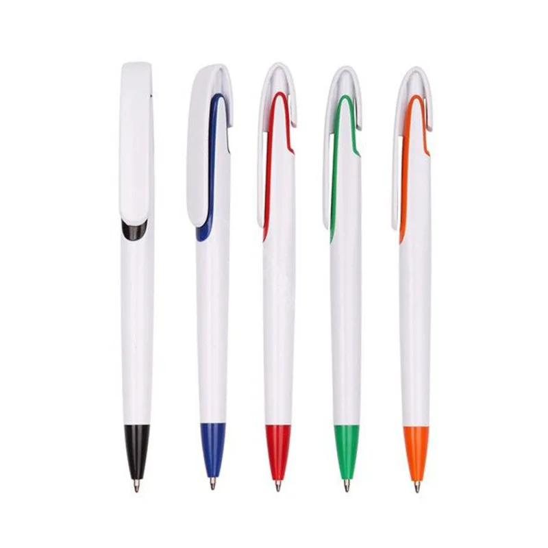 Custom Logo High Quality Plastic Advertising Ballpoint Pen For Promotional Gifts
