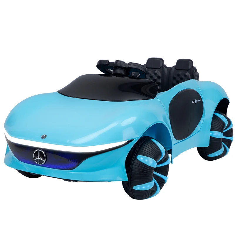 2022 Factory Direct Sales Hot-Selling Style Four-Wheel Drive Double Door Light Remote Control Toy Car Electric Car