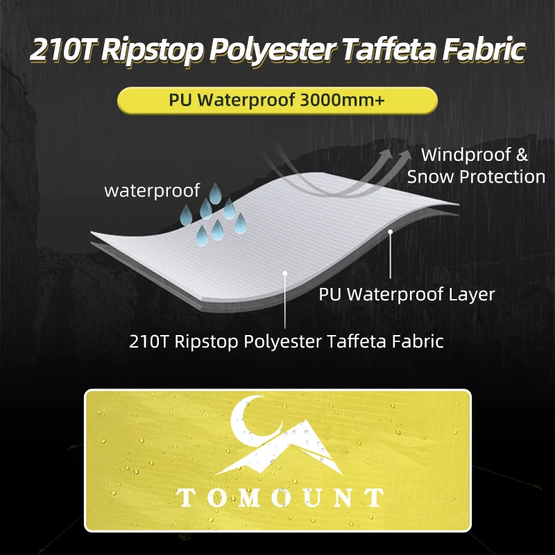 Ultralight Camping Tent Aluminium Pole Outdoor Family Tent Hiking Yurt Double Layer Professional Waterproof Single Tent 1 Person