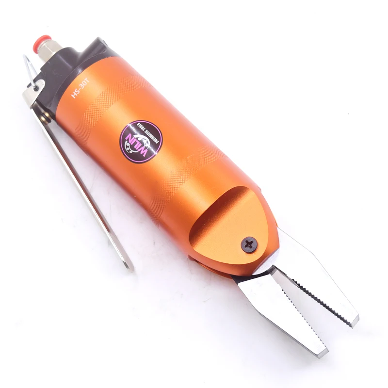 HS30 Air Pincer with Y8 Teeth Blade Tab Crimping Pneumatic Clip Pliers Connector Crimper Tool