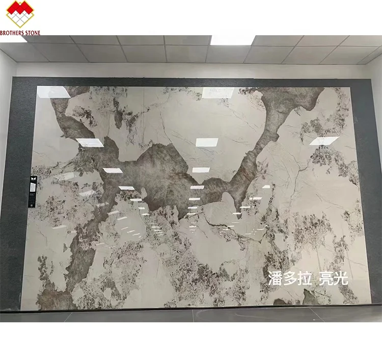 Популярный дизайн фарфоровая большая плита Патагонии оптовая продажа тонкая настенная плитка pandora Спеченная каменная
