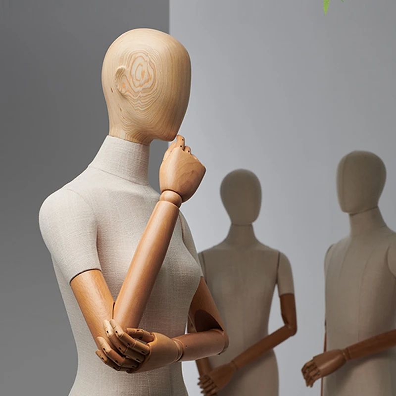 YMY-ZMSMBS-2 Wholesale cheap price change face fabric mannequin new dress foam mannequins doll for sale