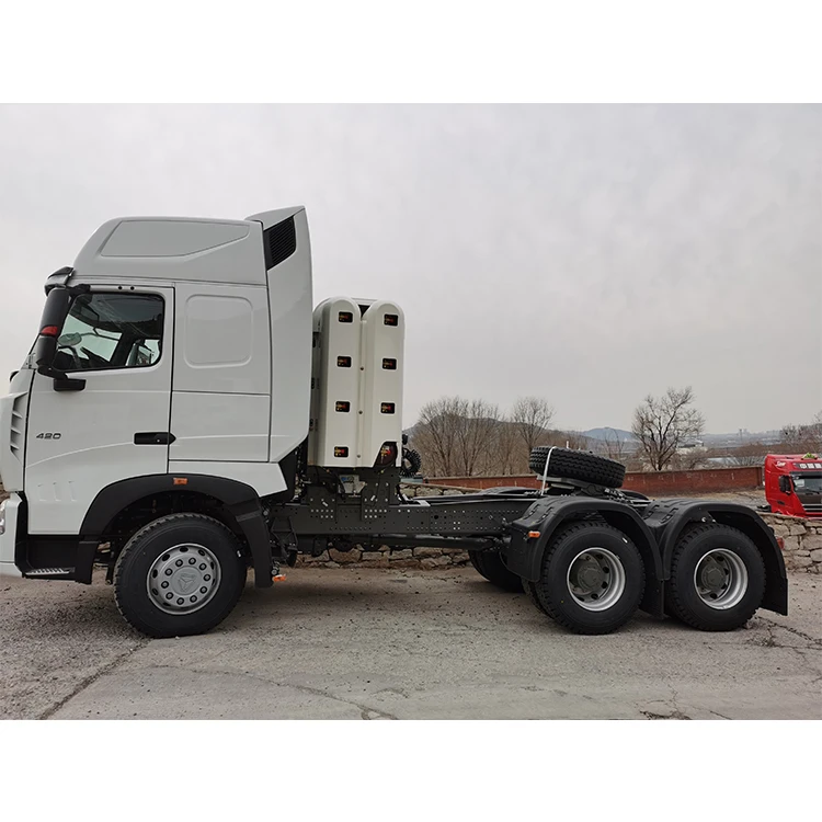 Сверхмощный 6*4 полуприцеп тягач HW76 Китай новый трактор 420hp грузовики