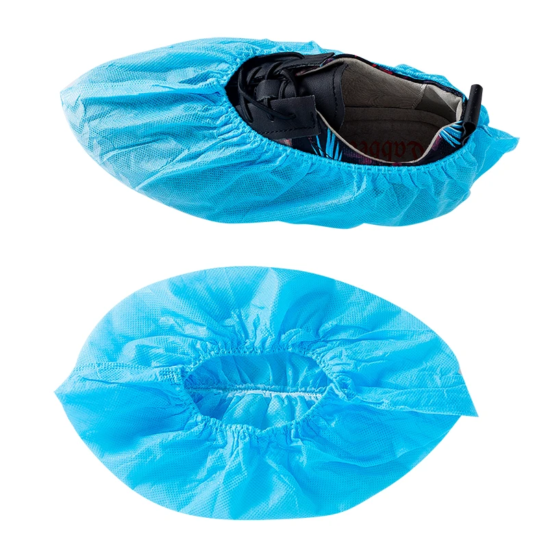 Non-slip Waterproof Overshoes Disposable PE CPE Shoe Cover Waterproof Automatic Shoe Cover