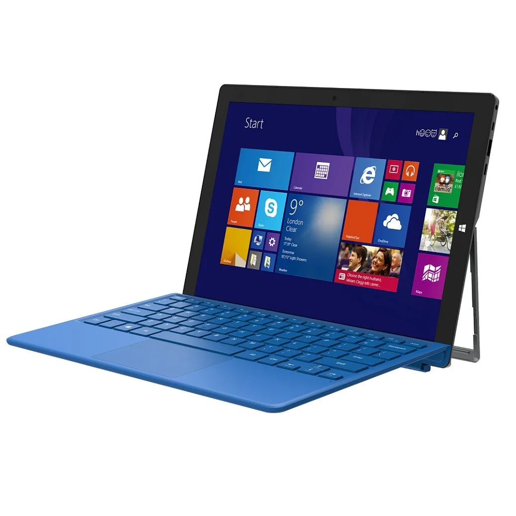 2 в 1 сенсорный экран ноутбука 12,3 дюймов ультра тонкий Windows 10 Intel Core i3-8100Y, 4 Гб оперативной памяти, 32 Гб встроенной памяти, 64GB ноутбук с подсветкой клавиатуры компьютера