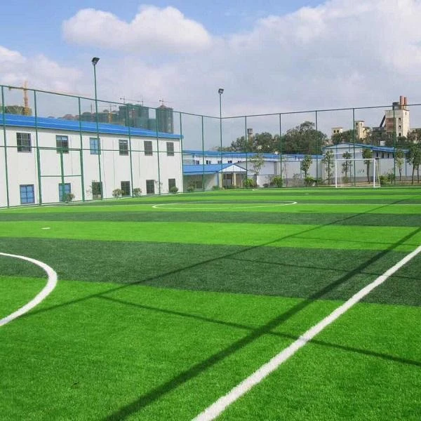 Colored Indoor Soccer Sports Artificial Football Grass Factory Price Roll White Field Green + Bright Green or Color Matching