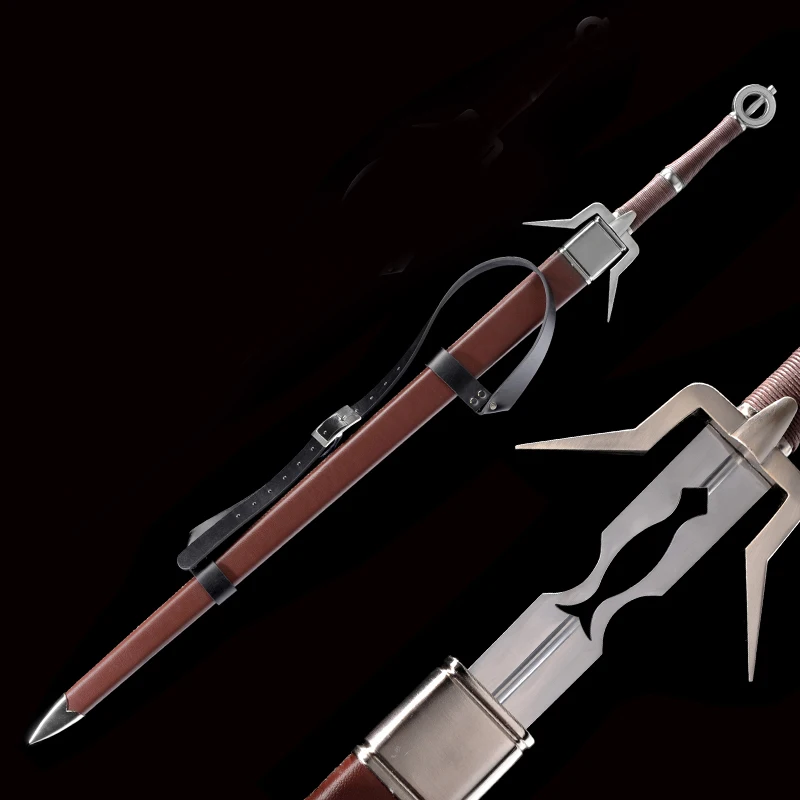 Wild Hunt Decorative Sword of Silver Sword For Cosplay Collection
