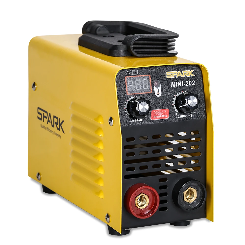 Новый дизайн spark mini mma 200 инверторный Сварочный аппарат