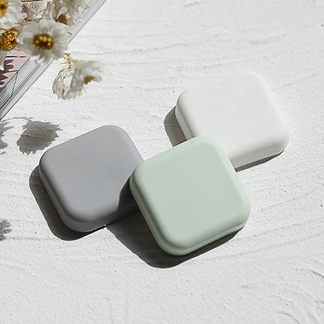 2021 new product rubber silicon door knob  stop stopper wall protector white