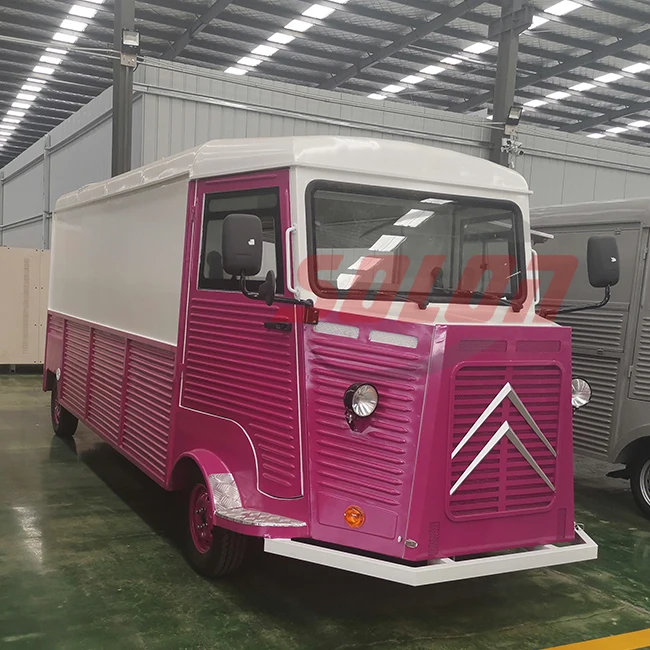 Solon Sale Ice Cream Food Truck Mobile Coffe Food Car For Hot Dog