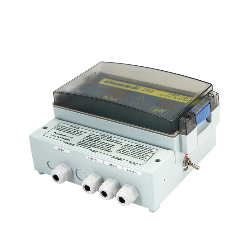 Easy Operated pool control Chemical Chlorine Dosing pump PH&ORP Tester Swimming Pool Water Control digital controller panel