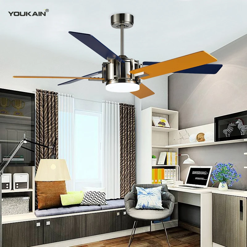 Фанера для использования вне помещения ODM OEM Современный 48 дюймов фантастические декоративные потолочные люстры-вентиляторы для светильник потолочный вентилятор