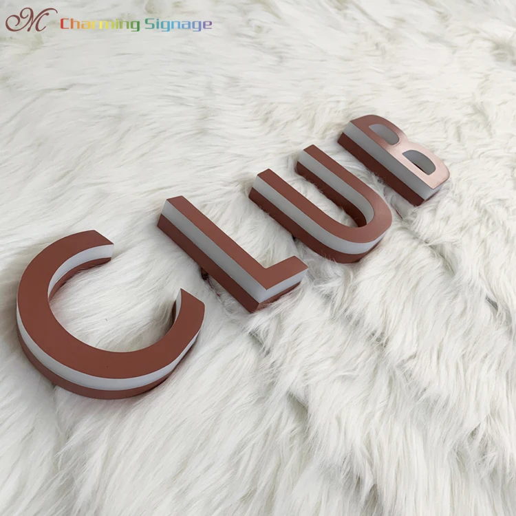 Charmingsign Custom LED Acrylic illuminated Letter Sign Neon Signage Commercial Business Billboard Logo
