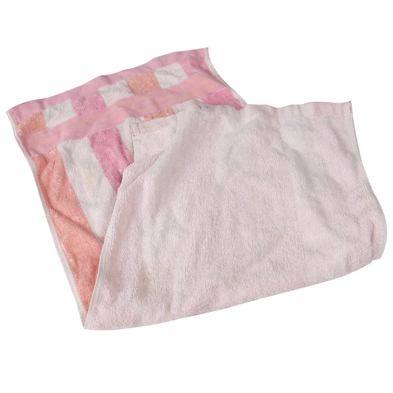 Hot Sale Towel Wiping Rags 100% Cotton Recycled Towel Wiping Rags Machine Oil Dust Cleaning Towel Rags