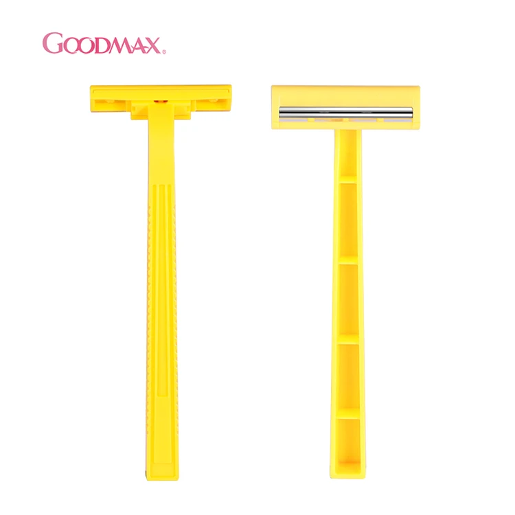 Maquinillas De Afeitar GoodMax Custom Color Disposable Men Safety Twin Blade Degradable Razor